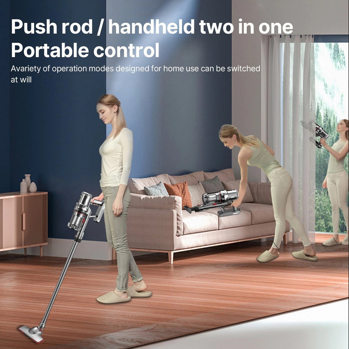 Sokany 16V Cordless Handheld Stick Vacuum – Lightweight Power Suction