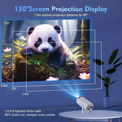 جهاز عرض صغير 4K - LED 1080P UHD