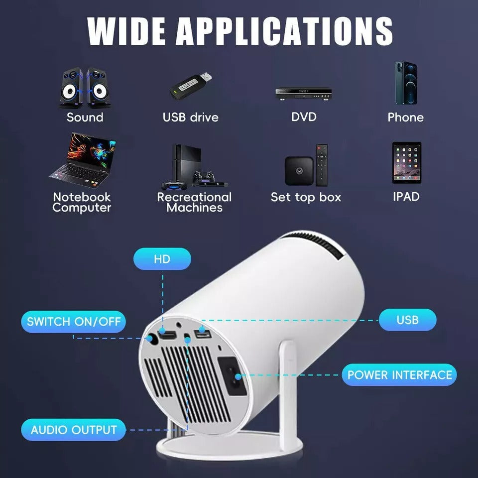 جهاز عرض صغير 4K - LED 1080P UHD