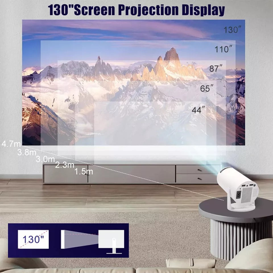 جهاز عرض صغير 4K - LED 1080P UHD